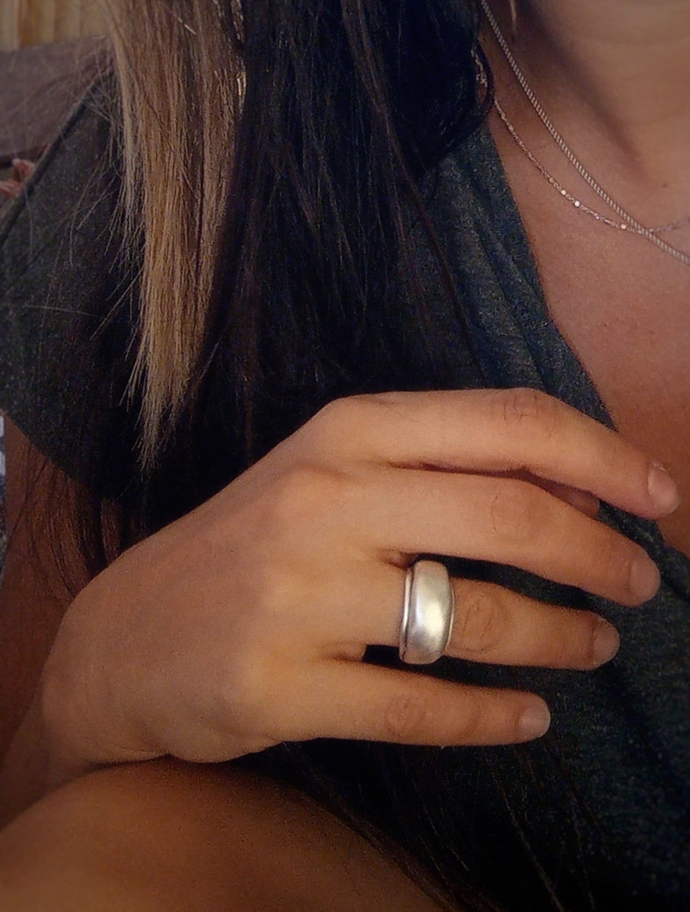 Katerina silver ring