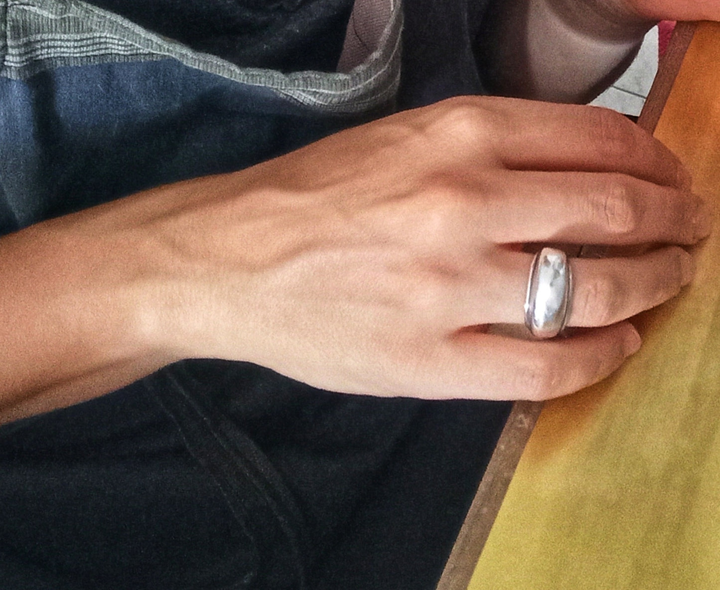 Katerina silver ring