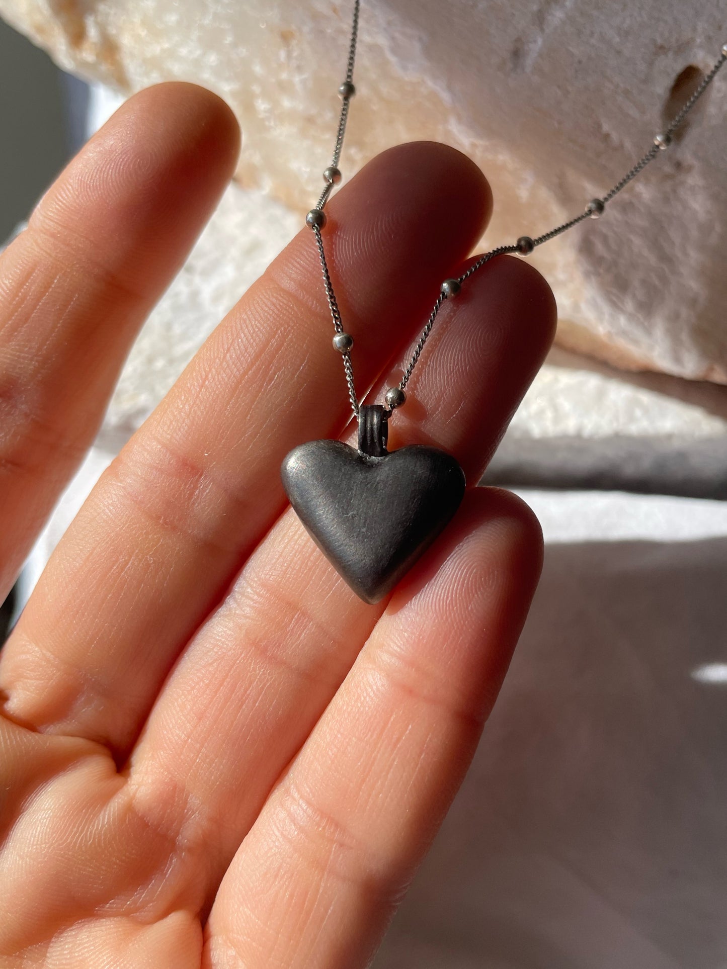 Black Heart pendant