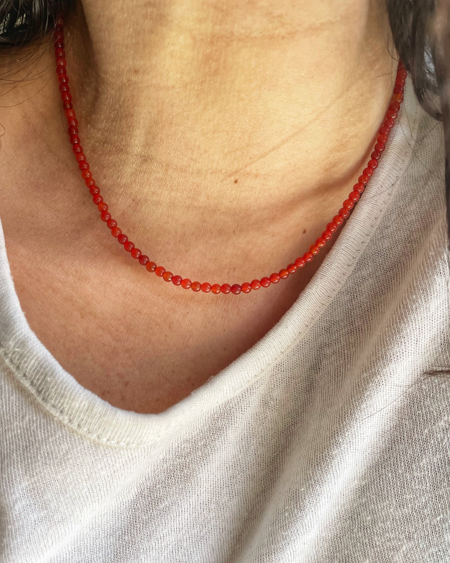 Carnelian silver Conch