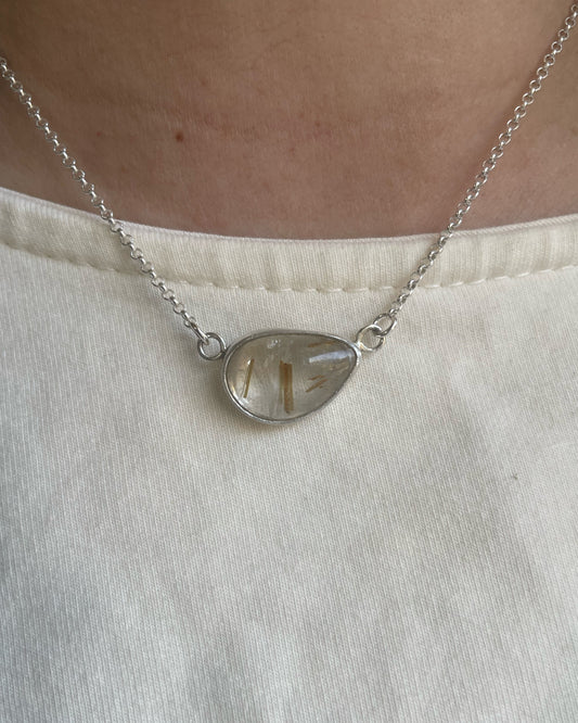 Golden Thread Pendant