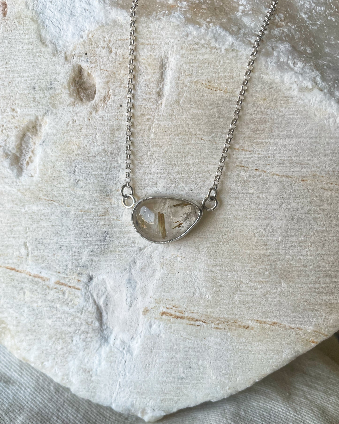 Golden Thread Pendant