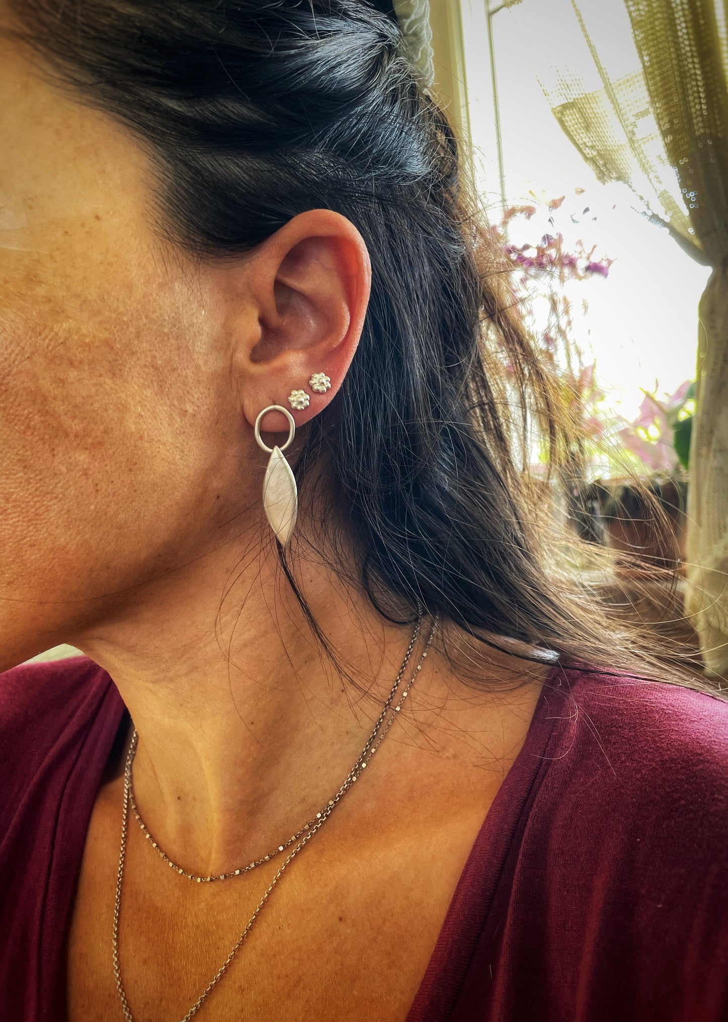 Margarita silver studs