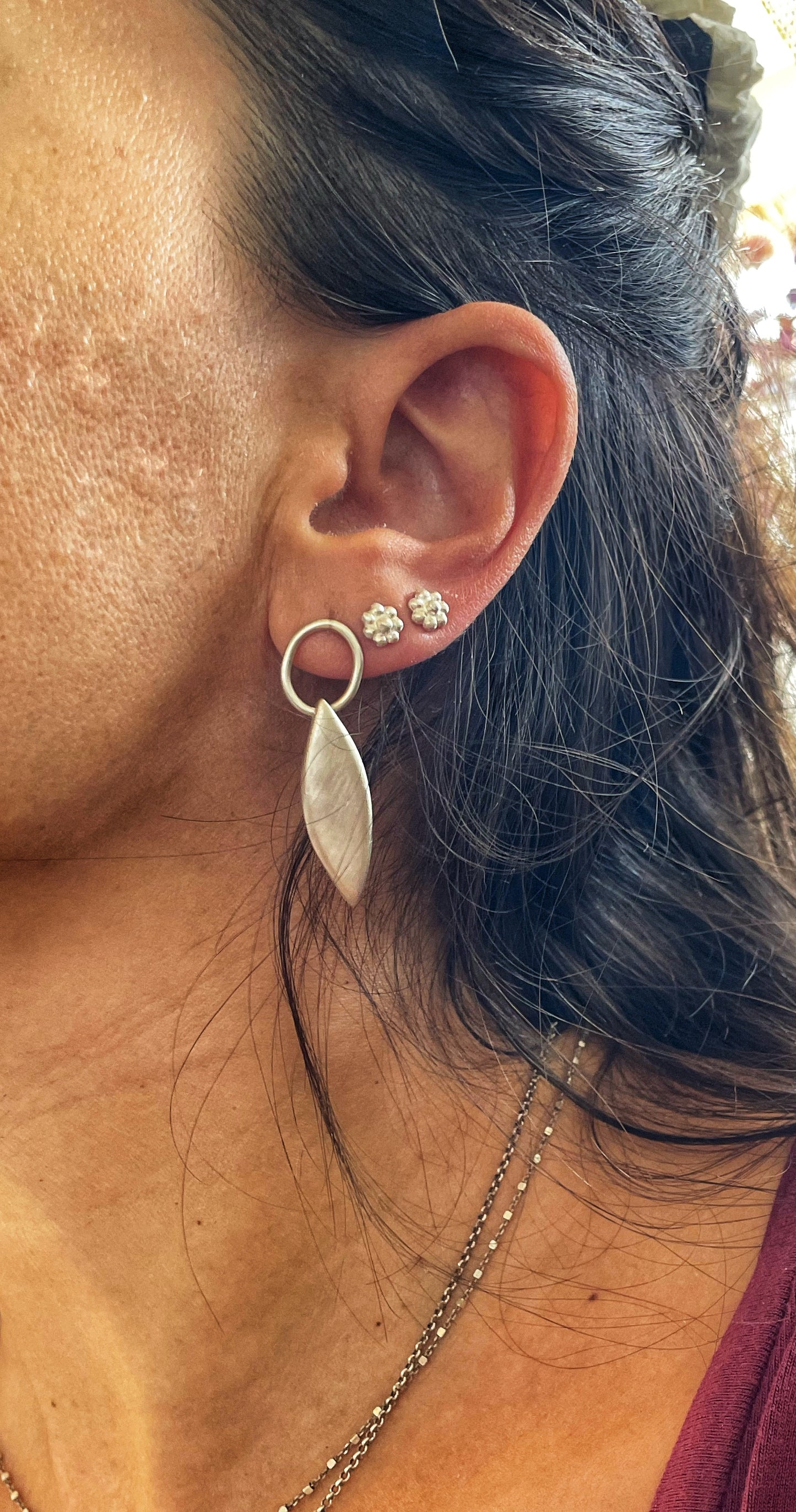 Margarita silver studs