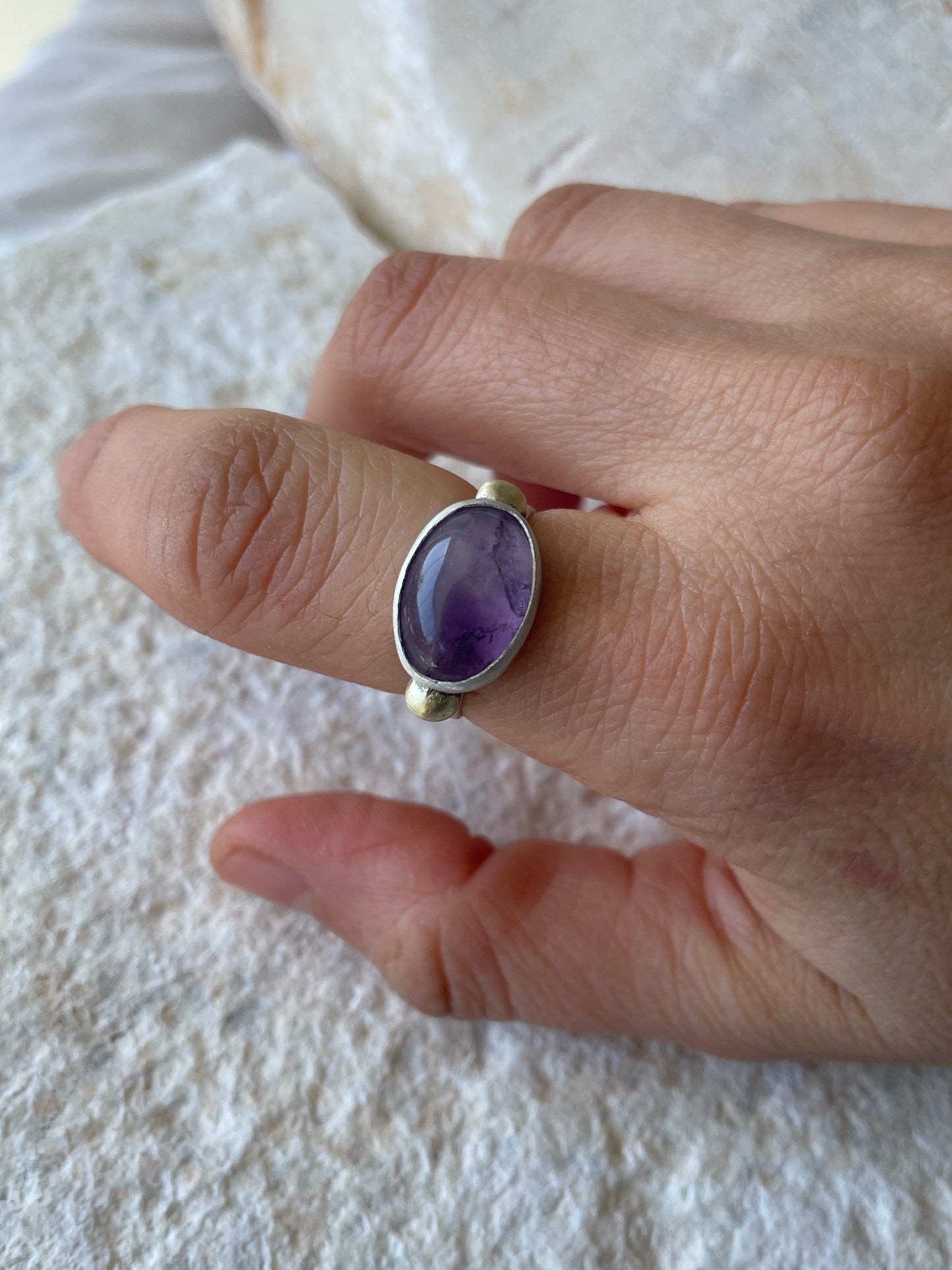 Purple love ring