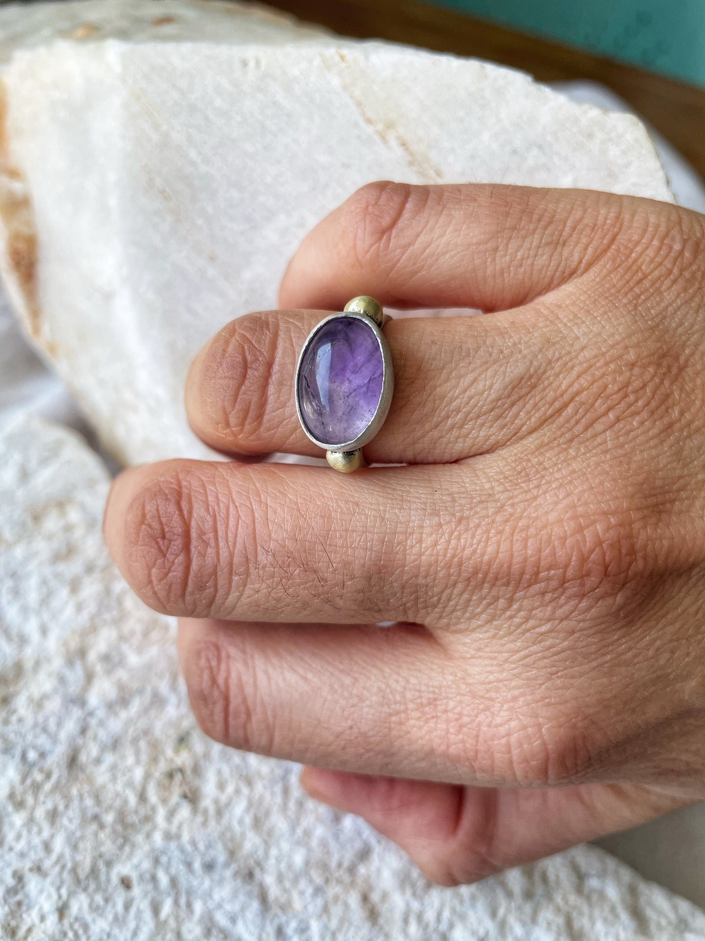 Purple love ring