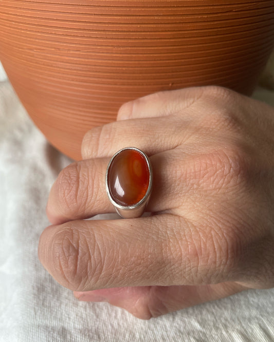 Carnelian ring