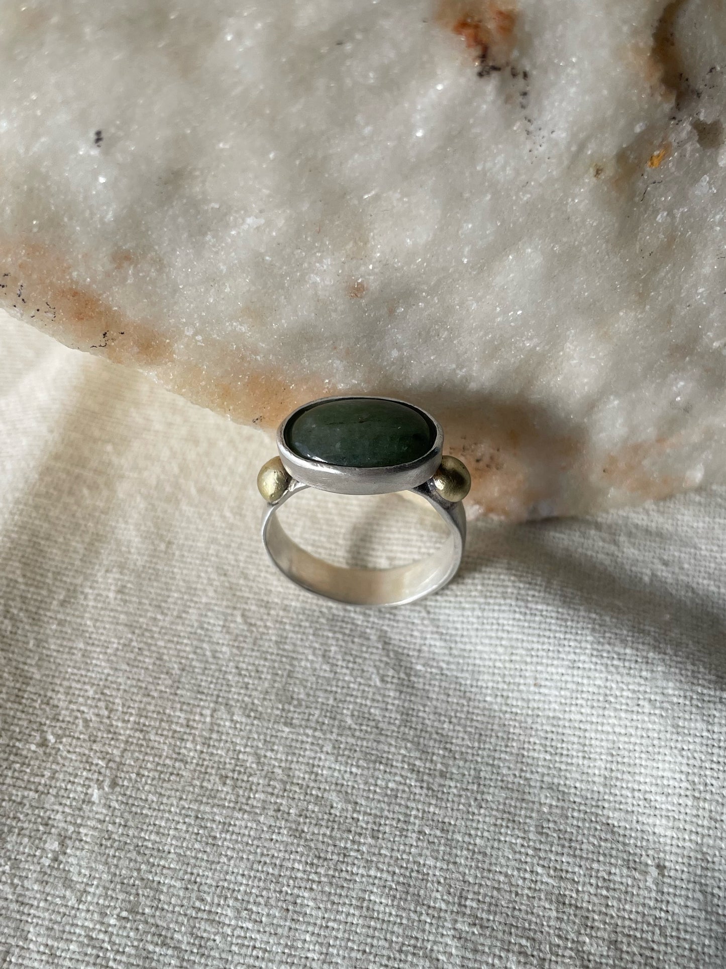 Green love ring