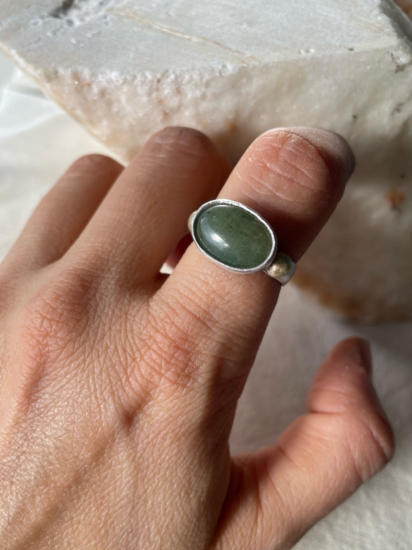 Green love ring