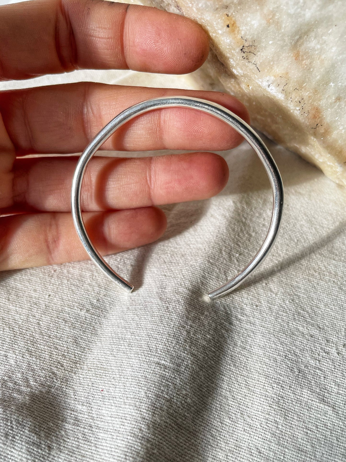 Minimal Open Cuff Bracelet