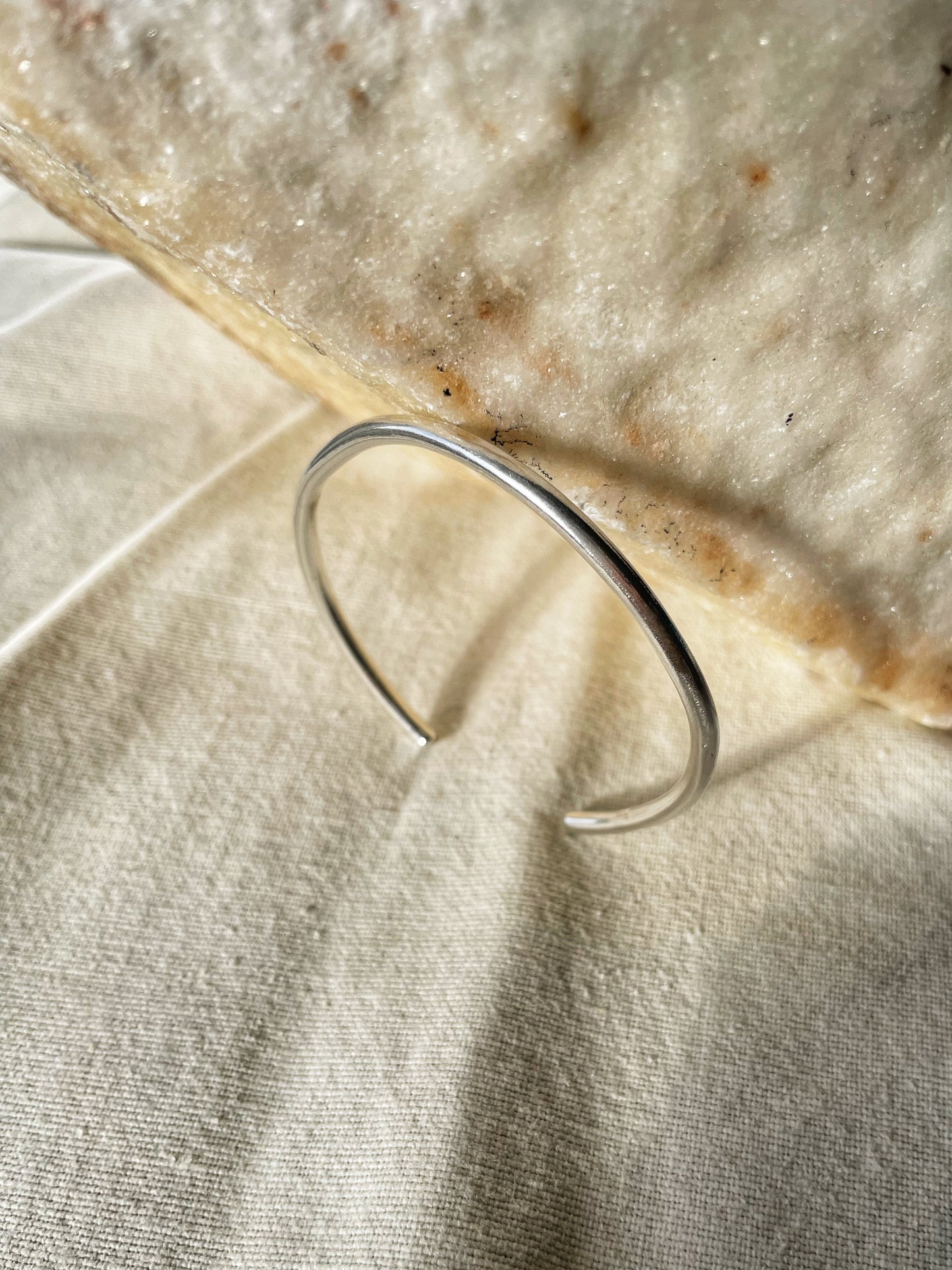 Minimal Open Cuff Bracelet