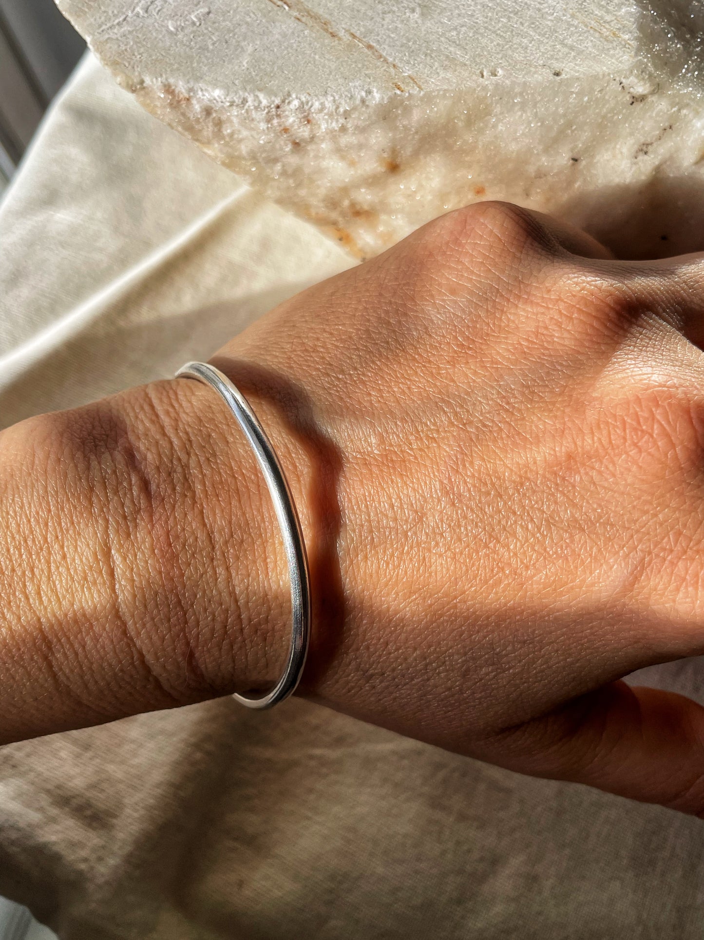 Minimal Open Cuff Bracelet