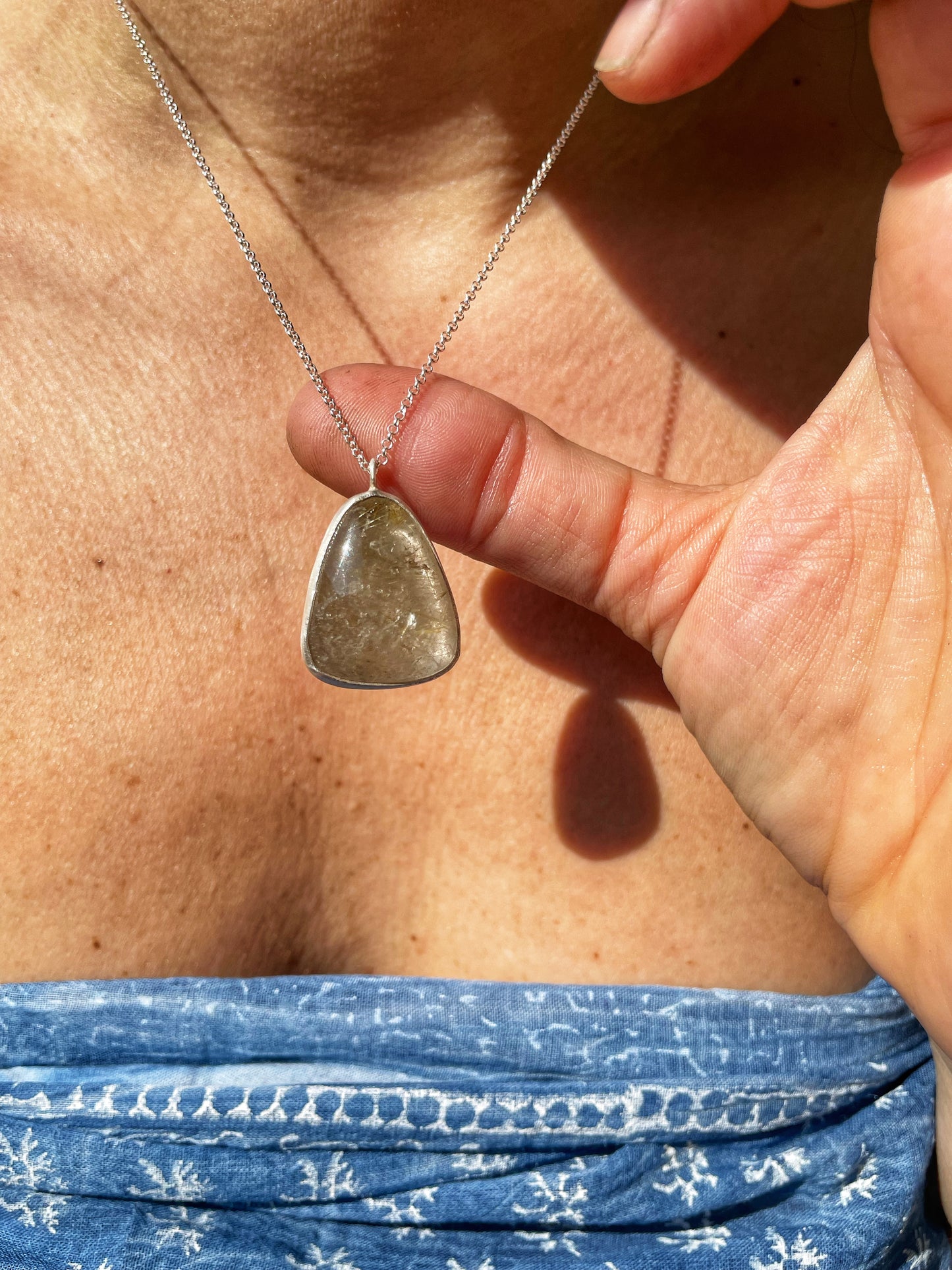 Golden Thread Pendant