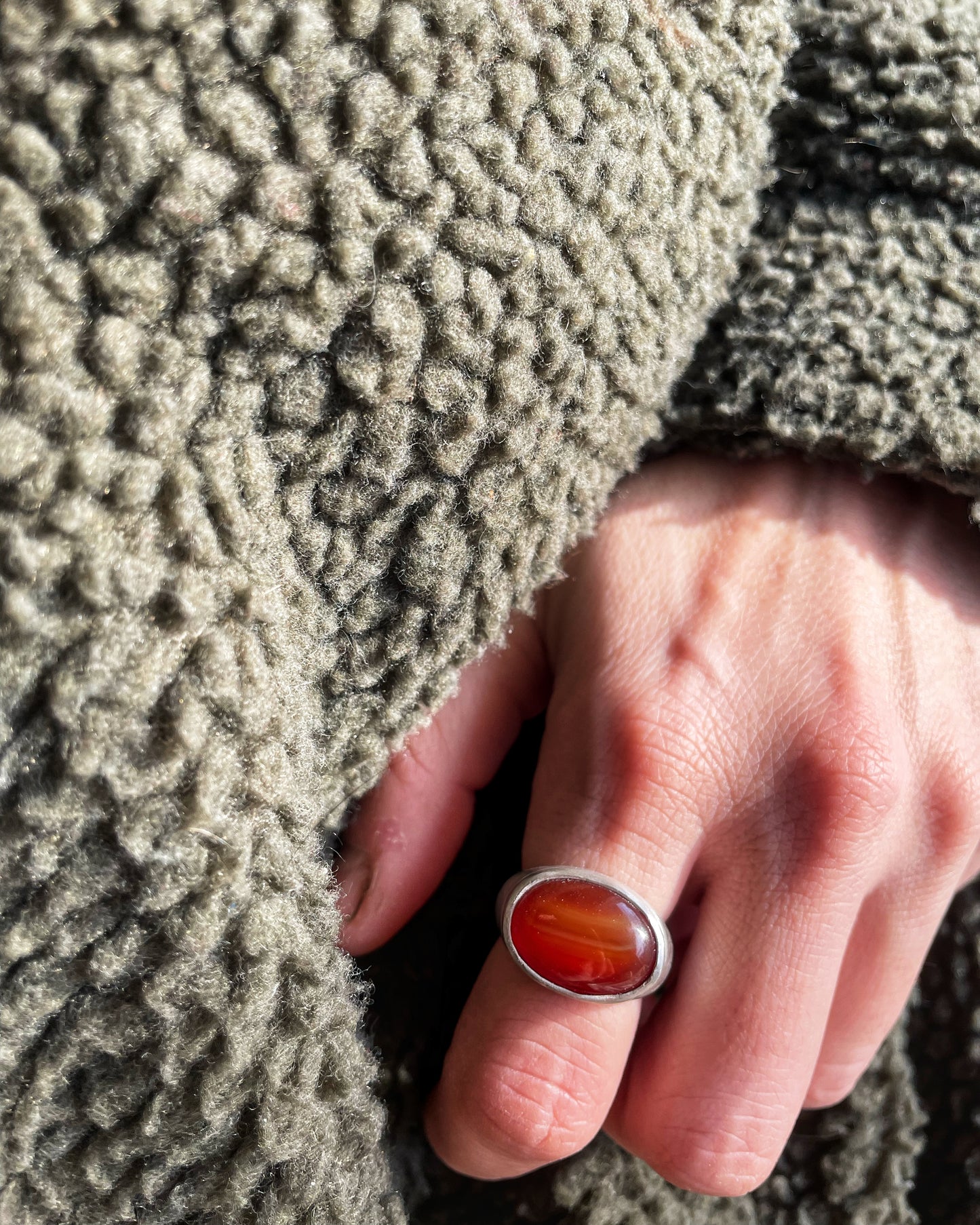 Carnelian ring
