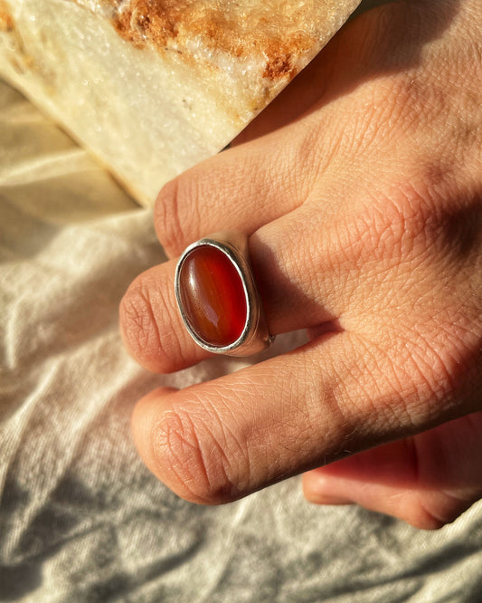 Carnelian ring