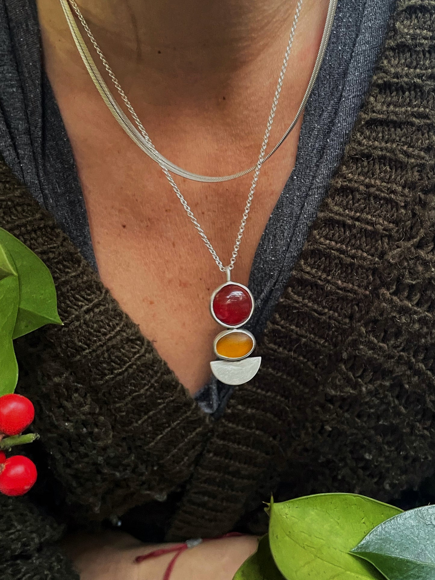 EarthSeaMoon pendant