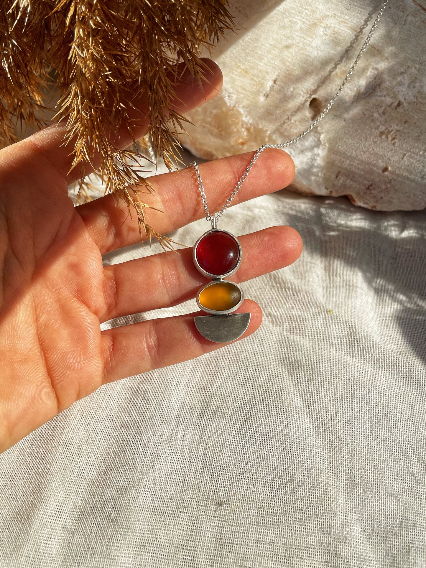 EarthSeaMoon pendant