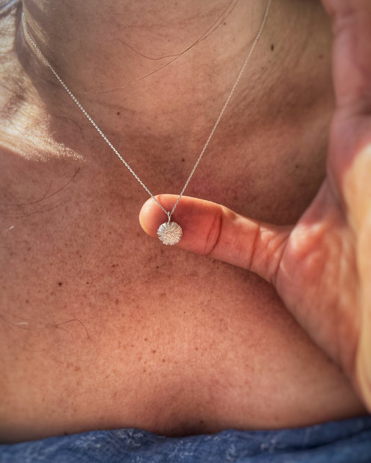 Sea urchin pendant