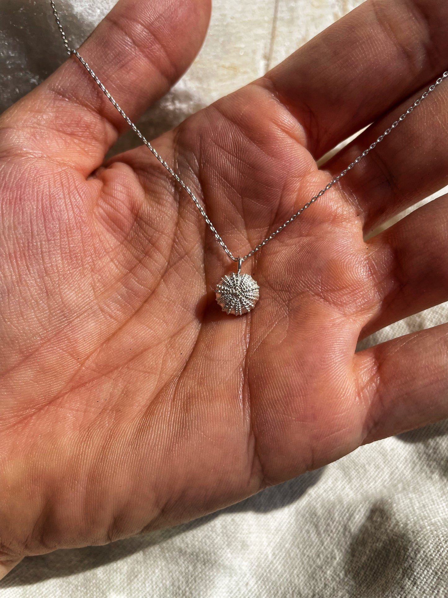 Sea urchin pendant