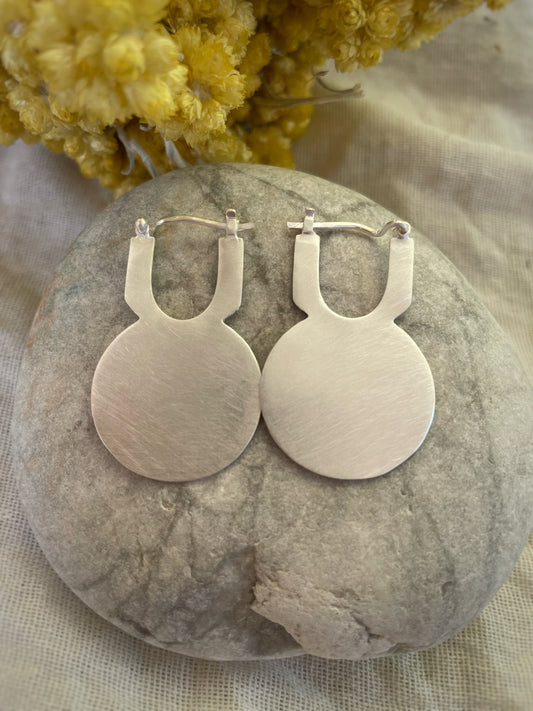 Eva silver earrings