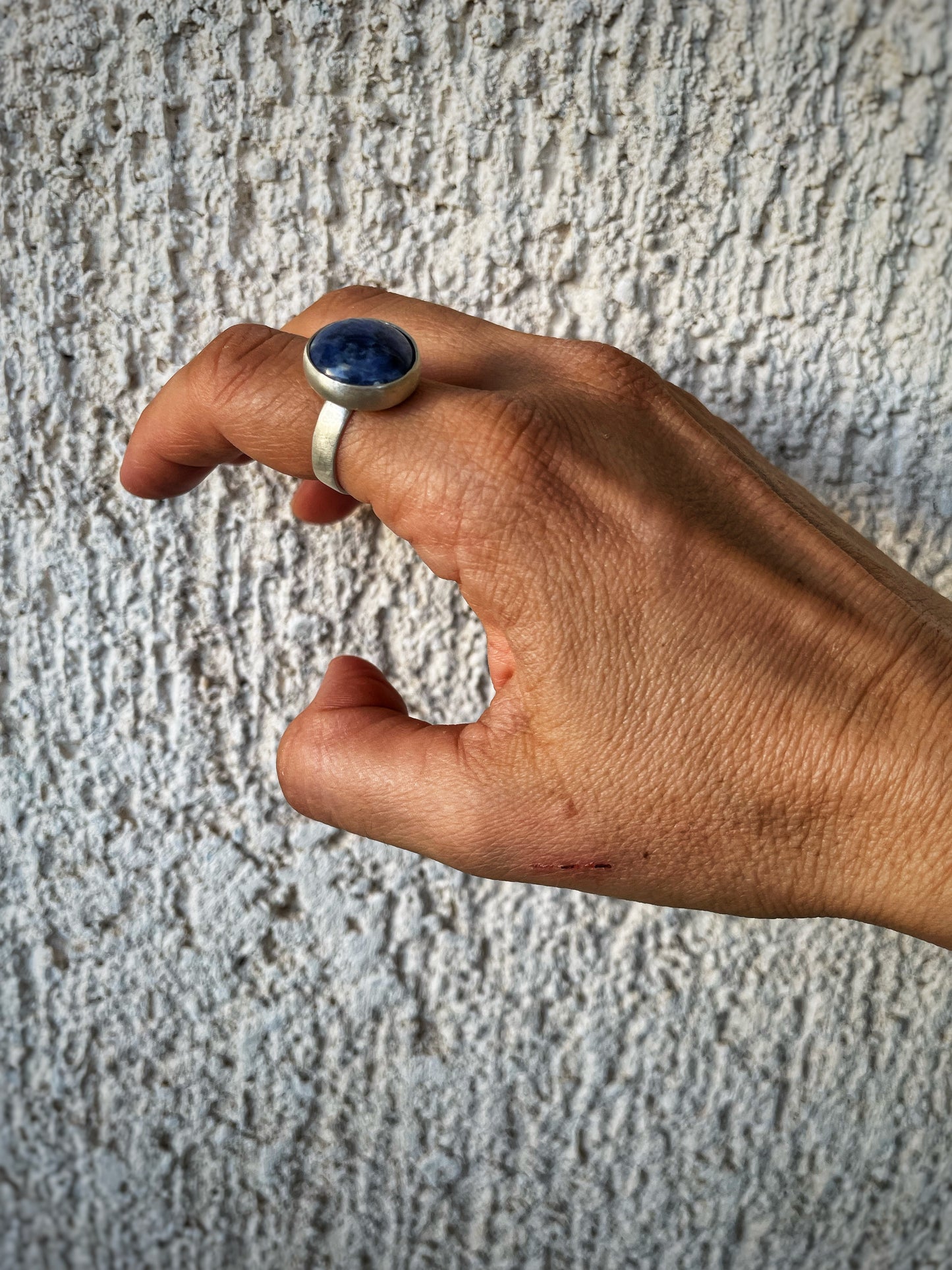 Gema II silver ring