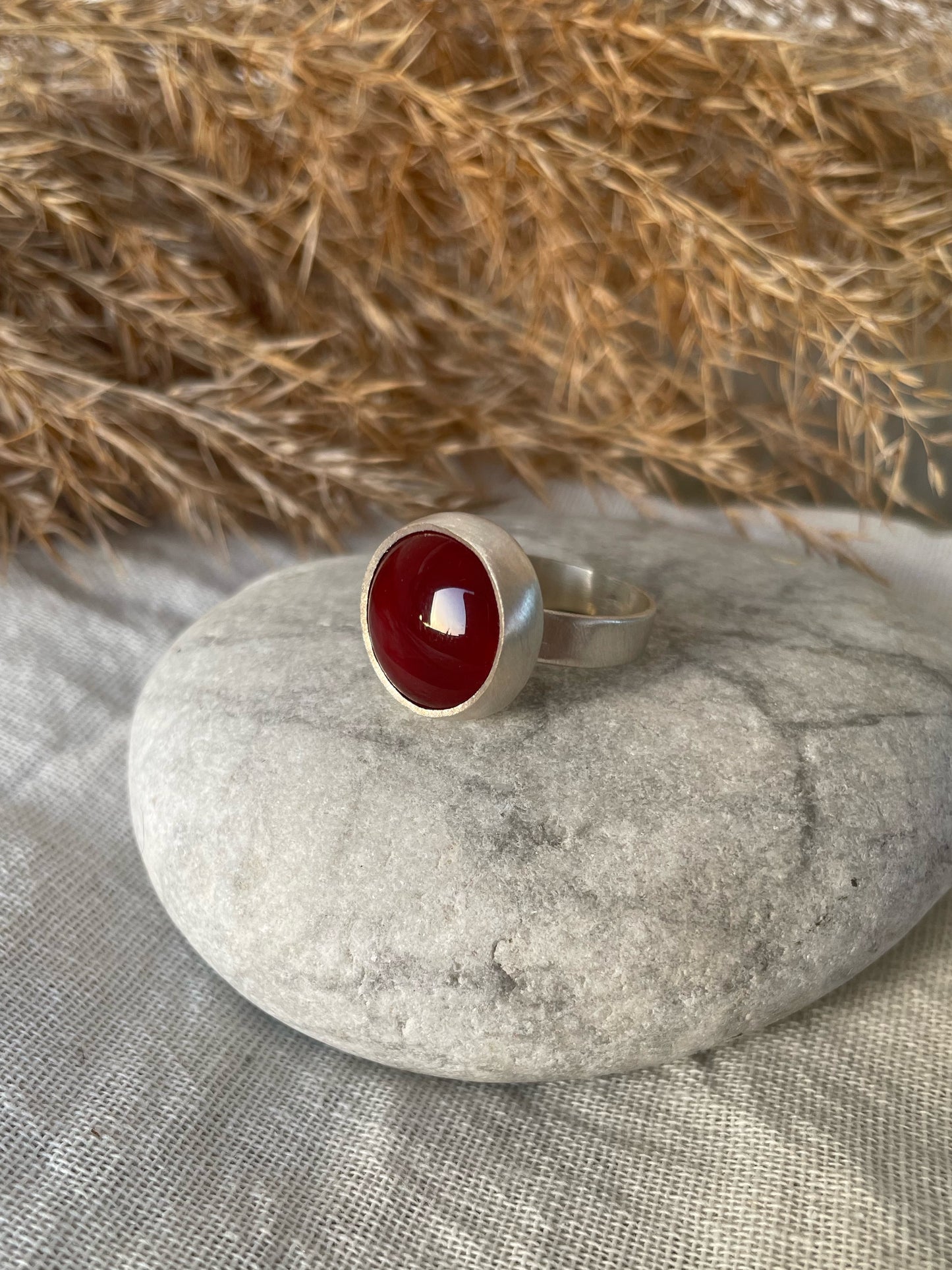 Gema II silver ring