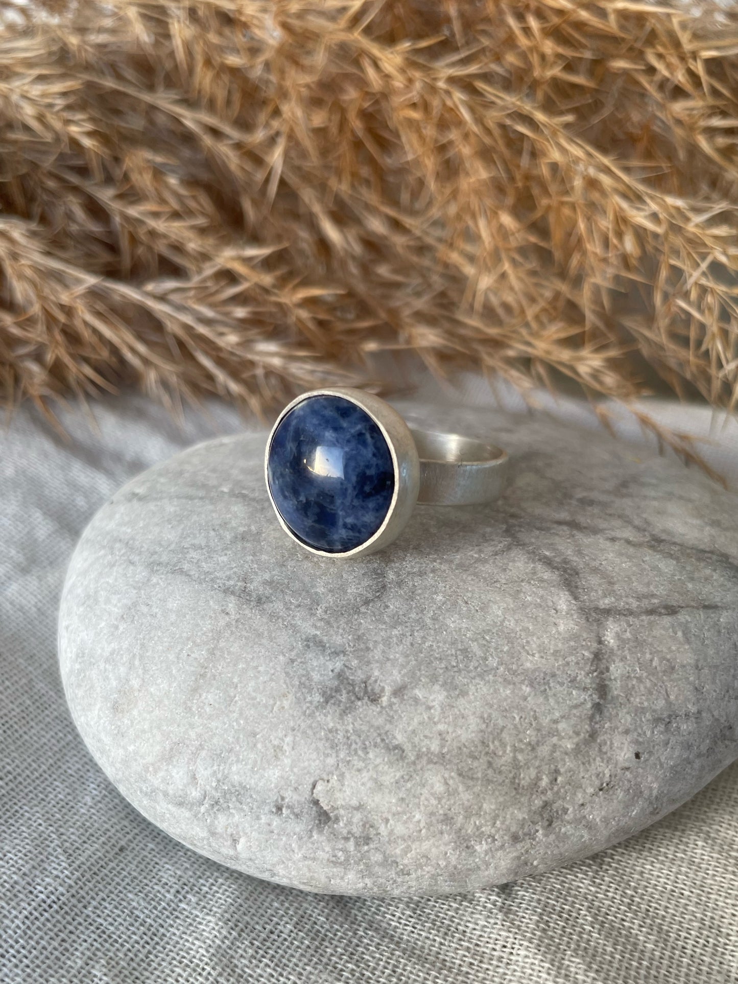 Gema II silver ring