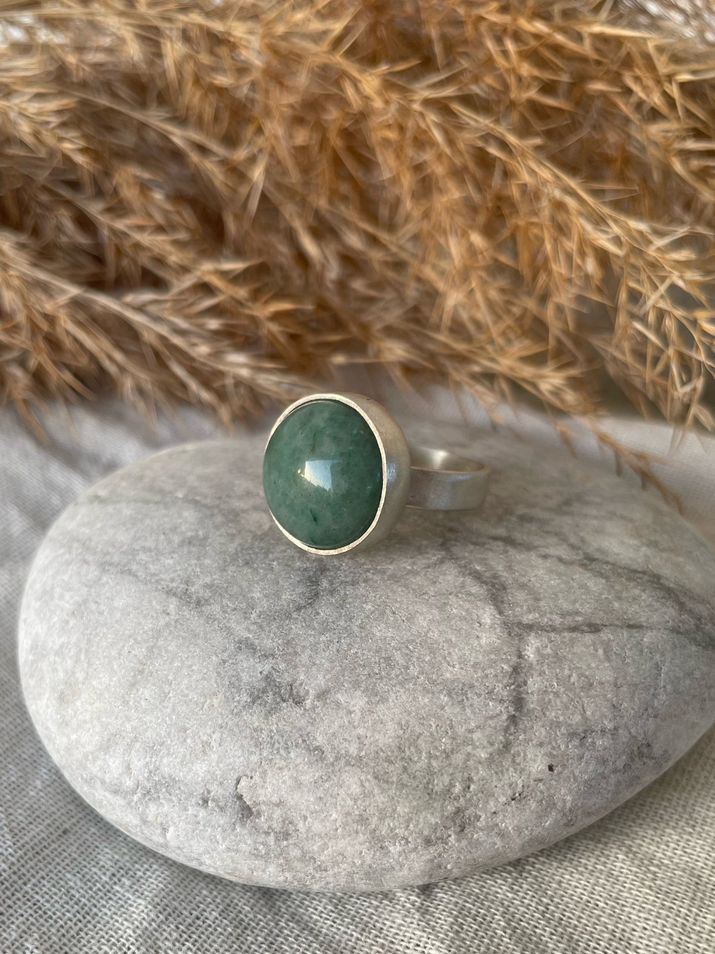 Gema II silver ring
