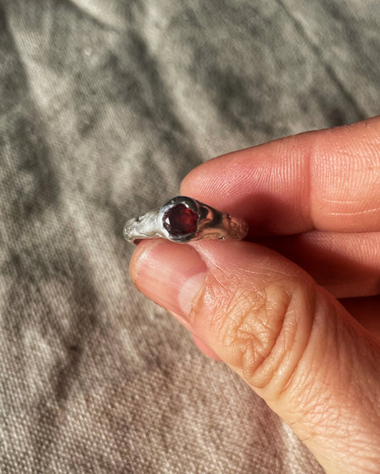 Raw beauty ring