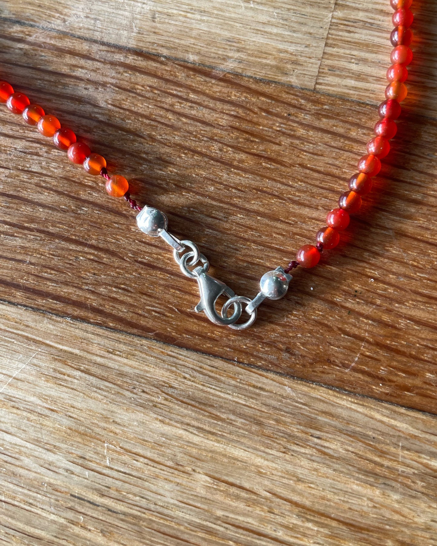 Carnelian silver Conch