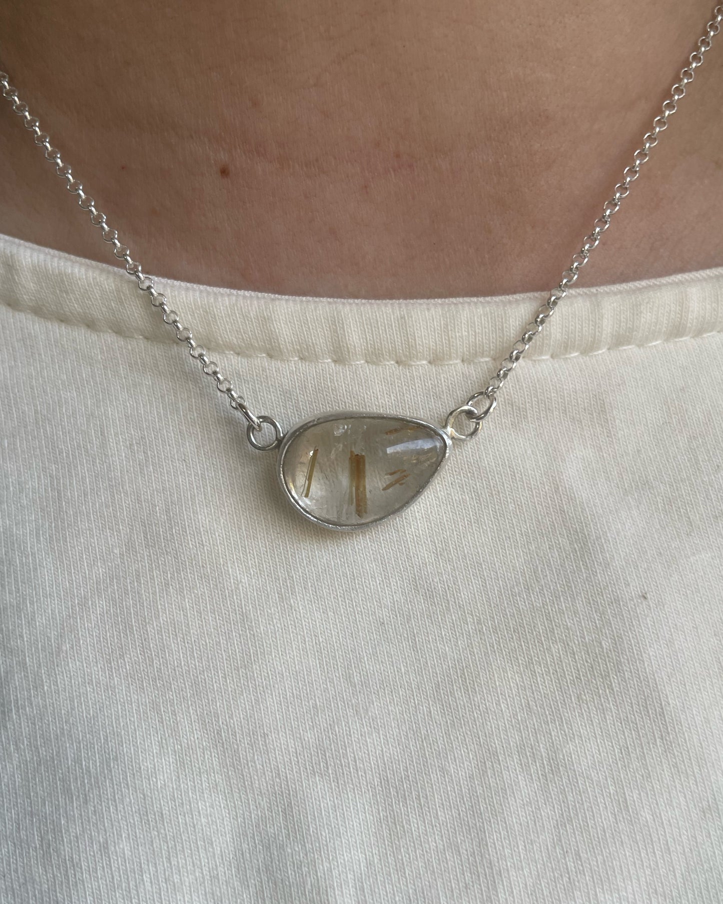 Golden Thread Pendant