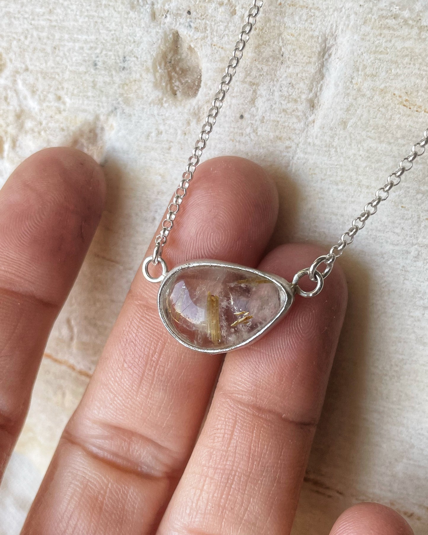 Golden Thread Pendant