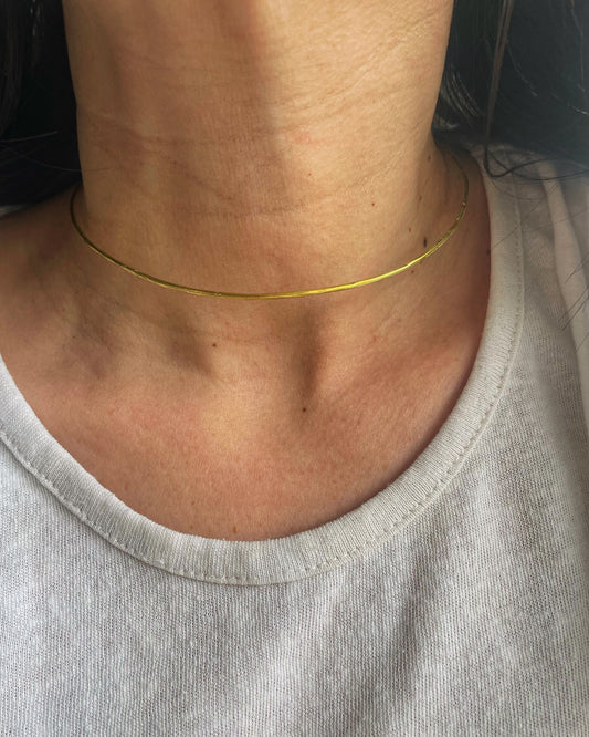 Solid Brass wire choker