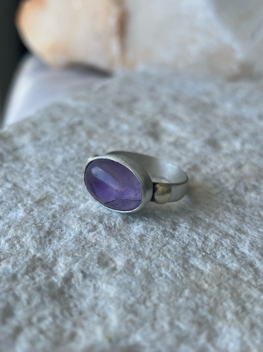 Purple love ring