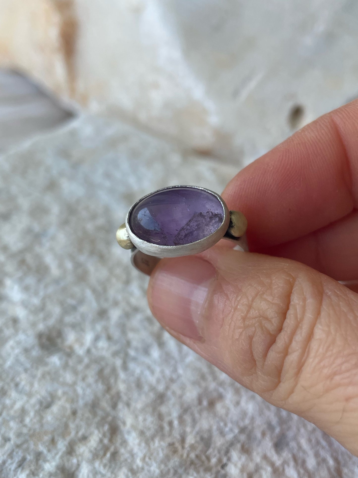 Purple love ring