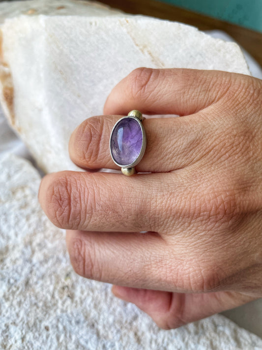 Purple love ring