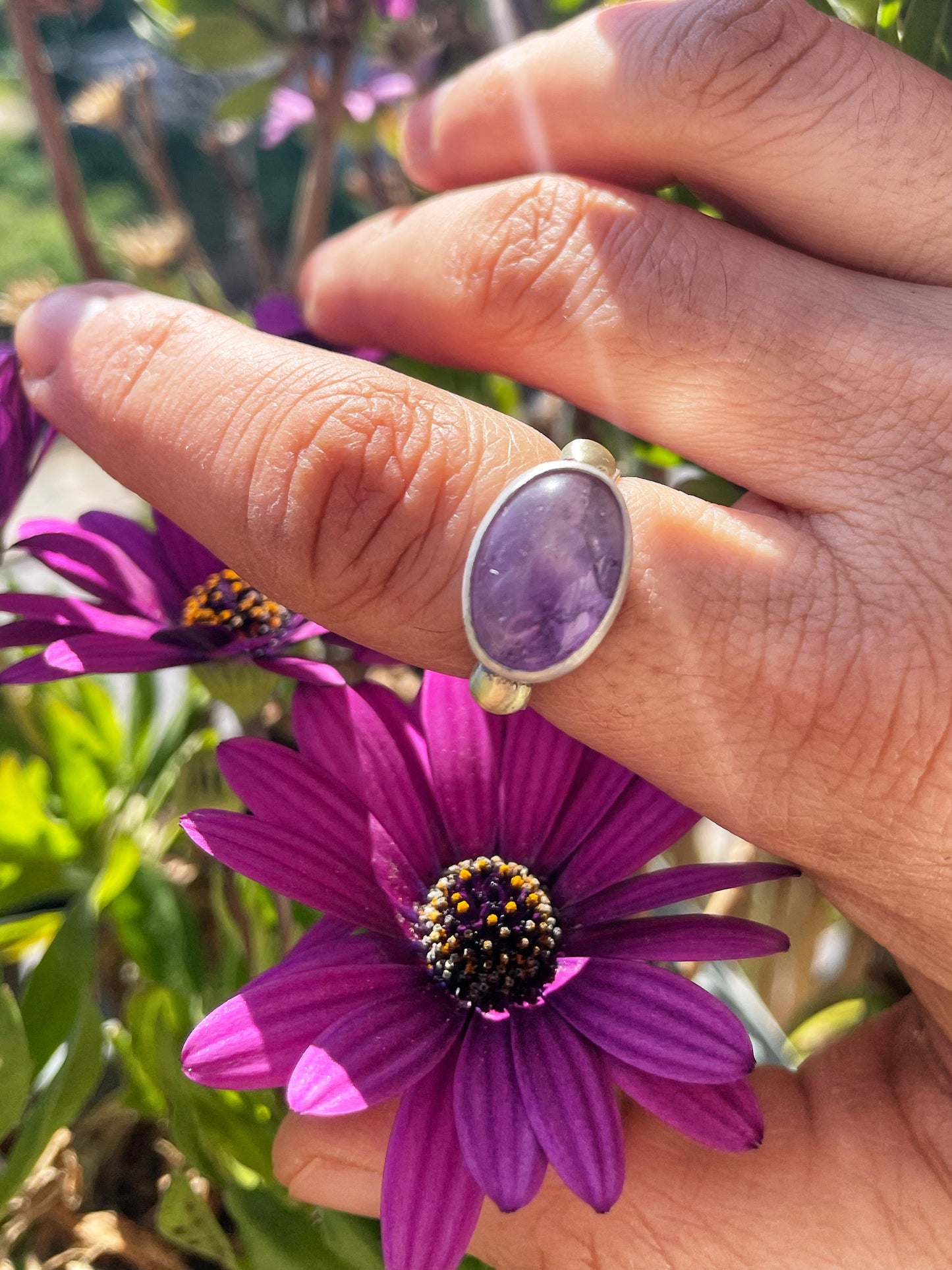 Purple love ring
