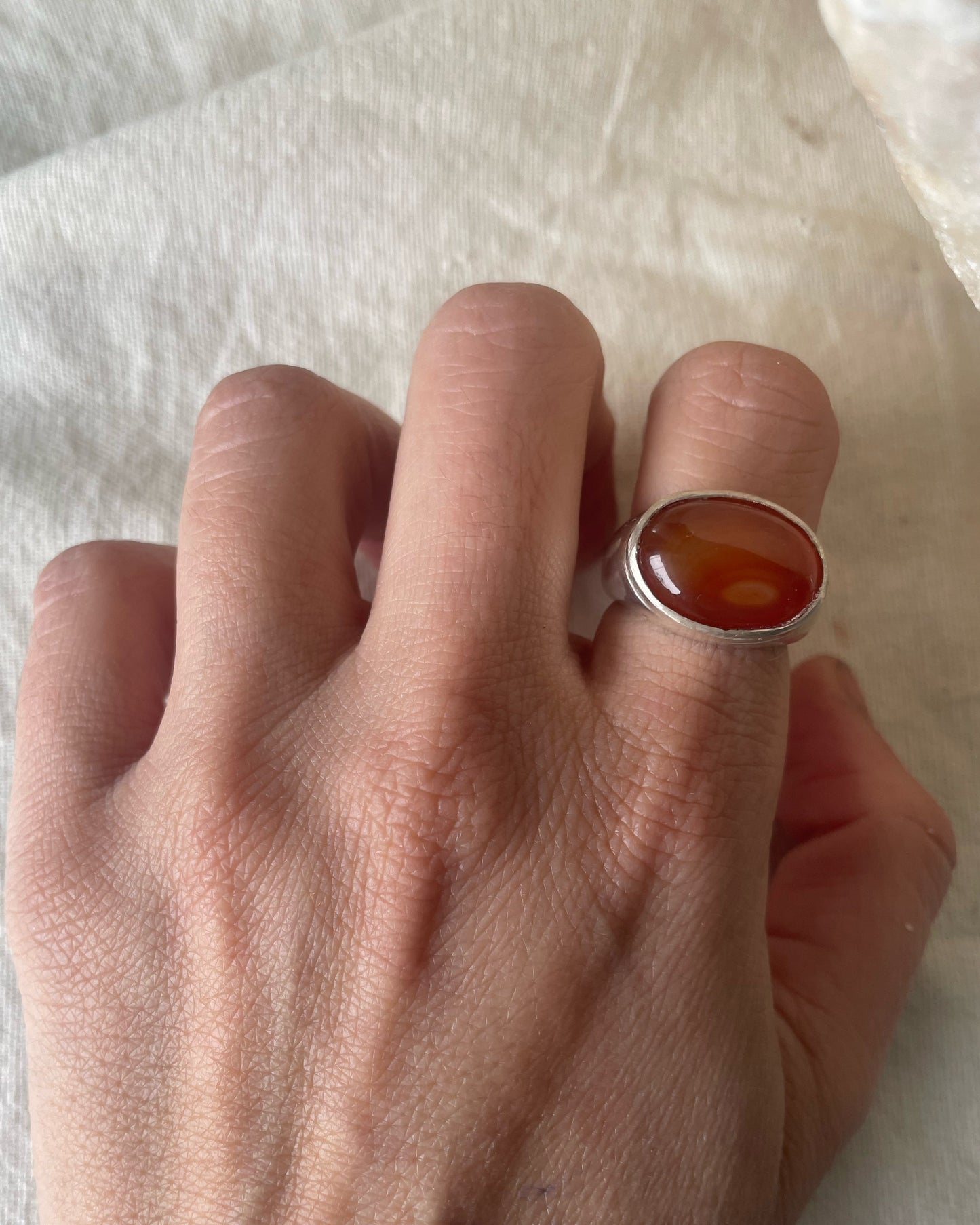 Carnelian ring