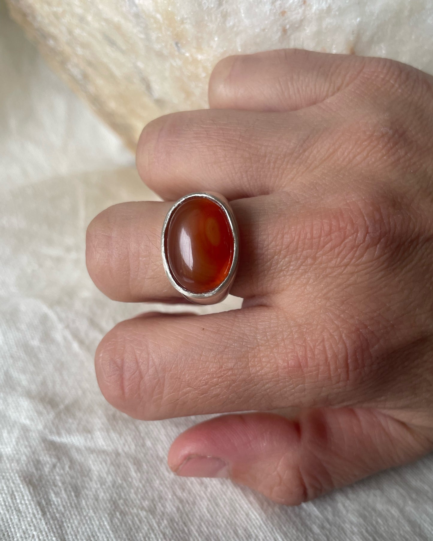 Carnelian ring