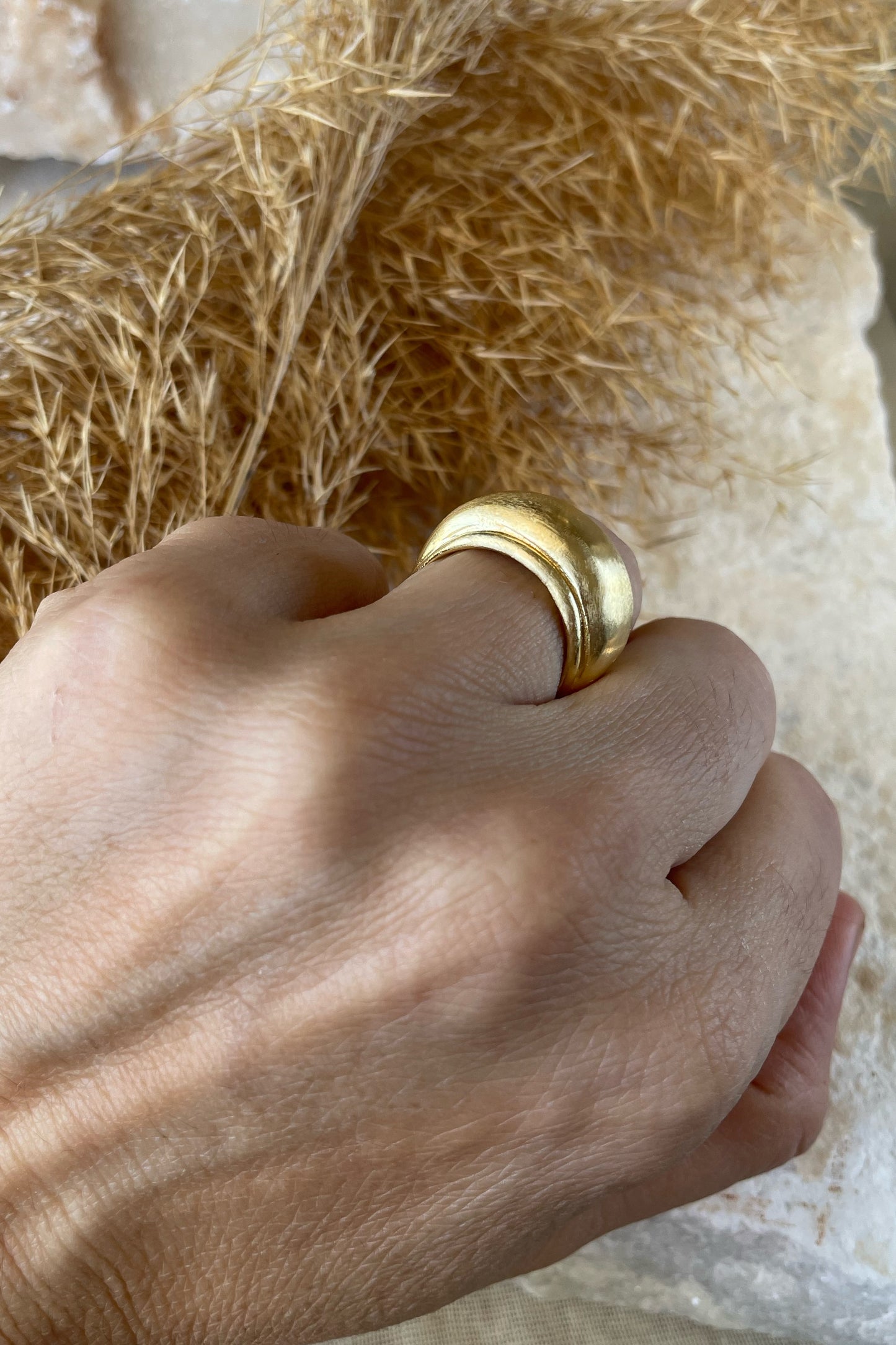 Katerina gold ring
