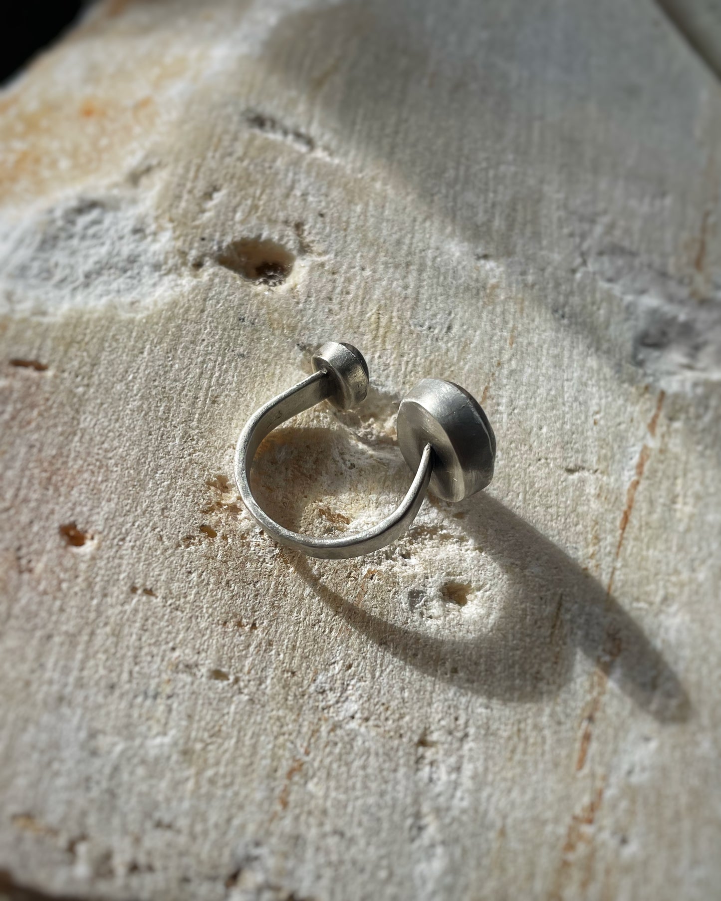Twin Pebbles Ring