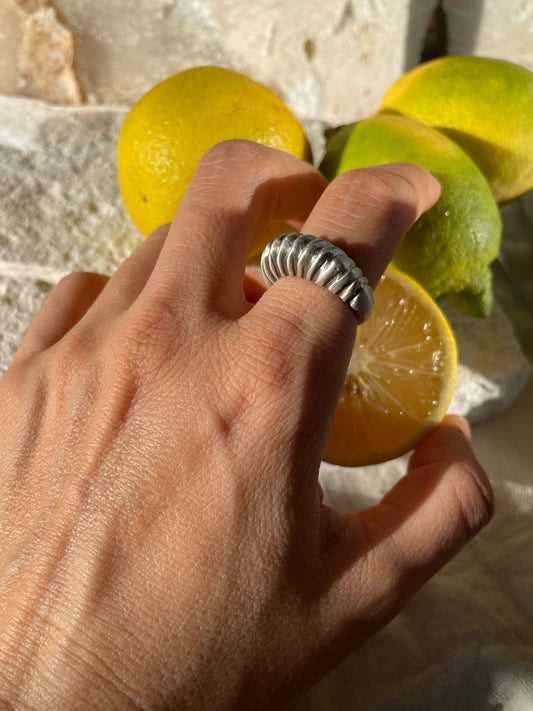 Filippos silver ring