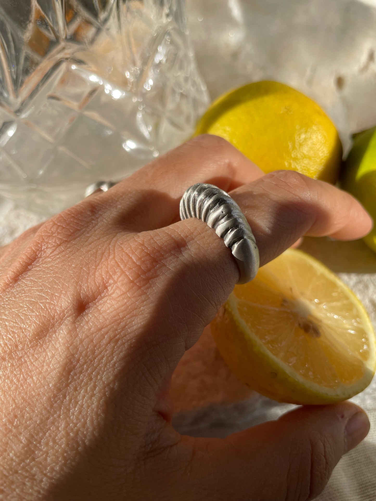 Filippos silver ring