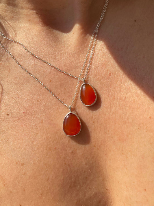 Red Selene pendant