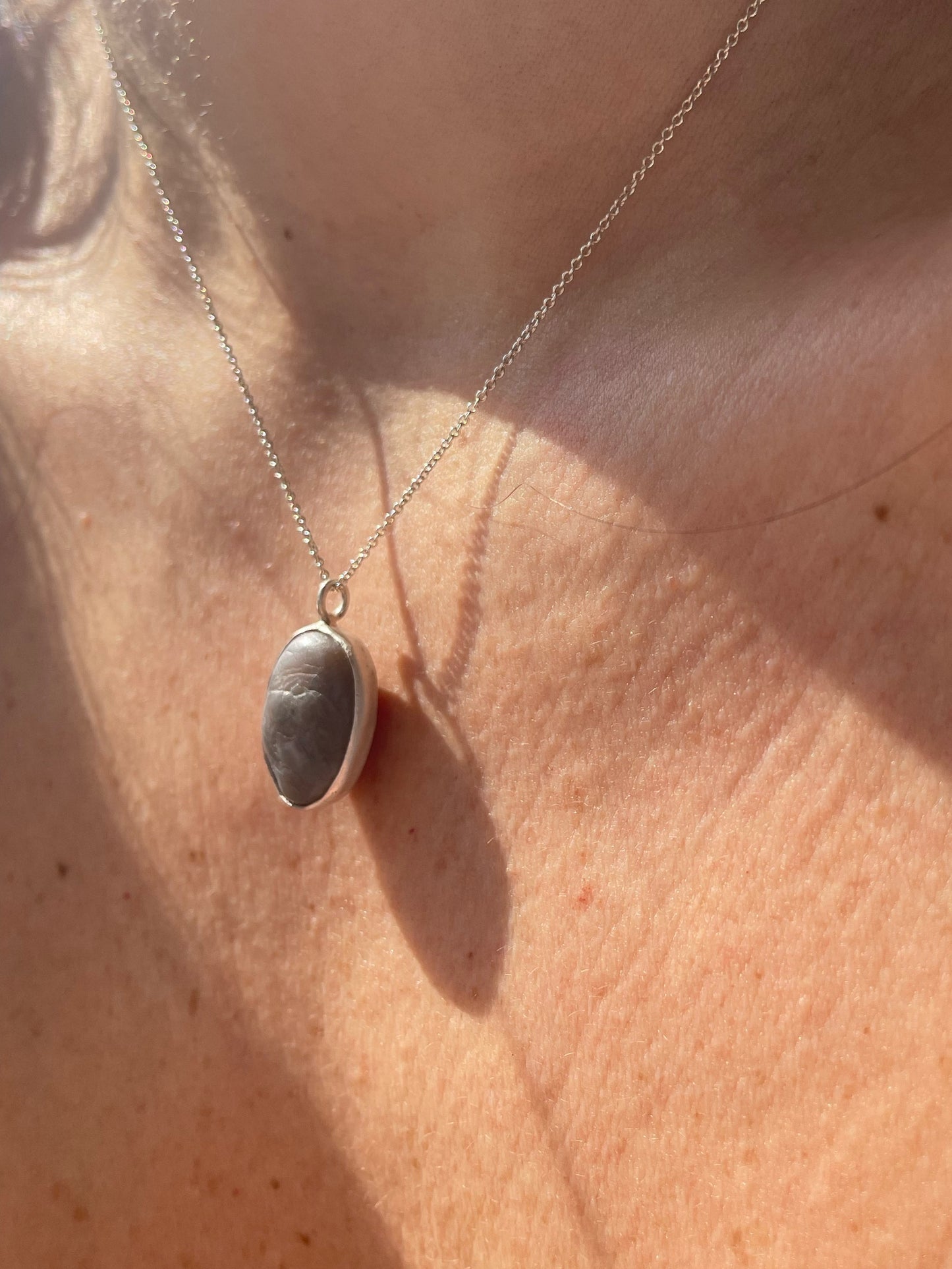 Aelia Pebble Pendant