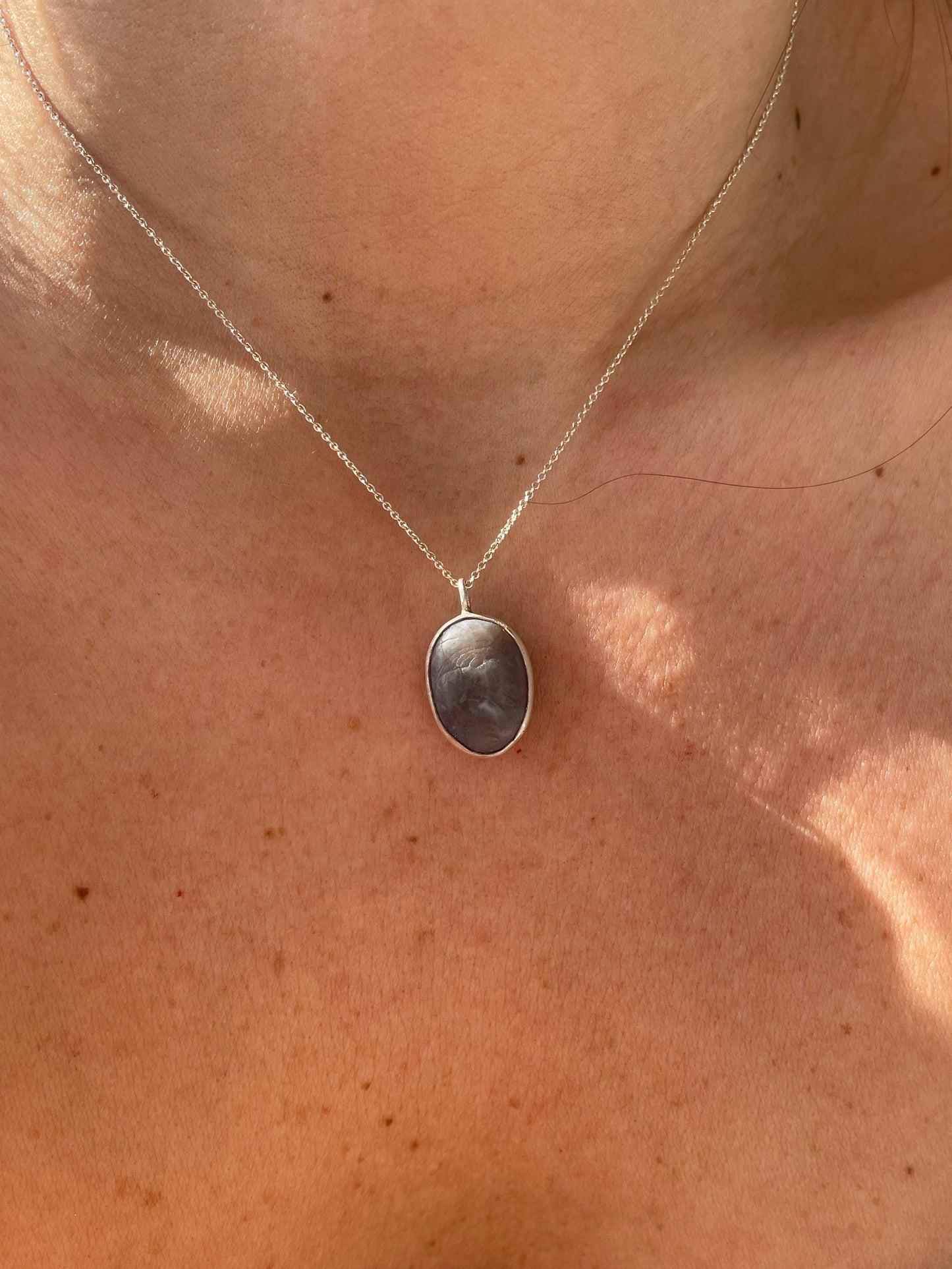 Aelia Pebble Pendant