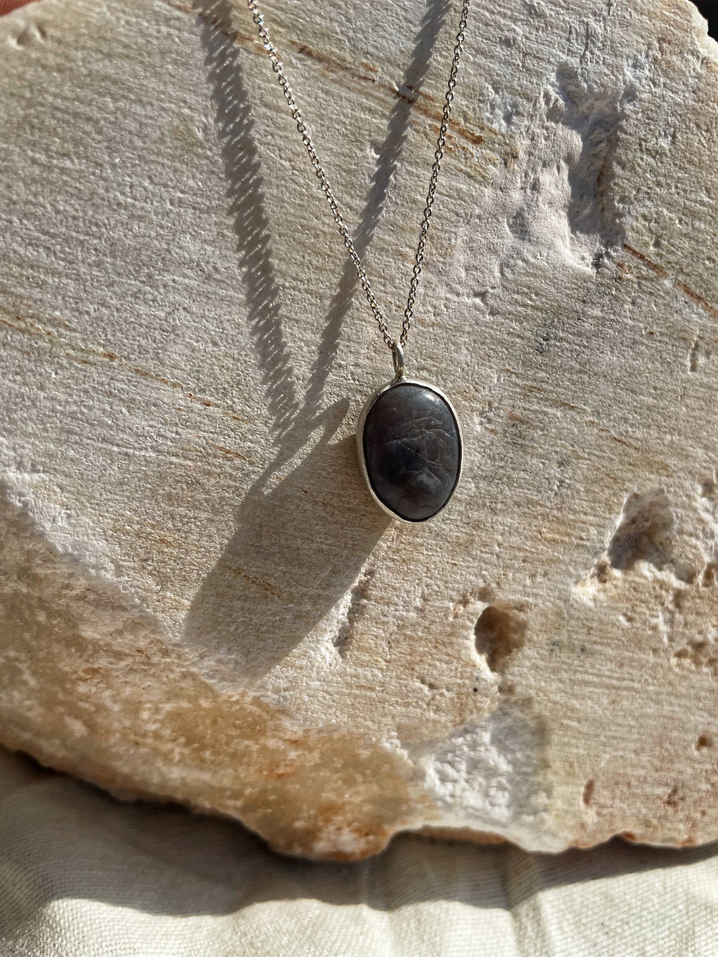 Aelia Pebble Pendant