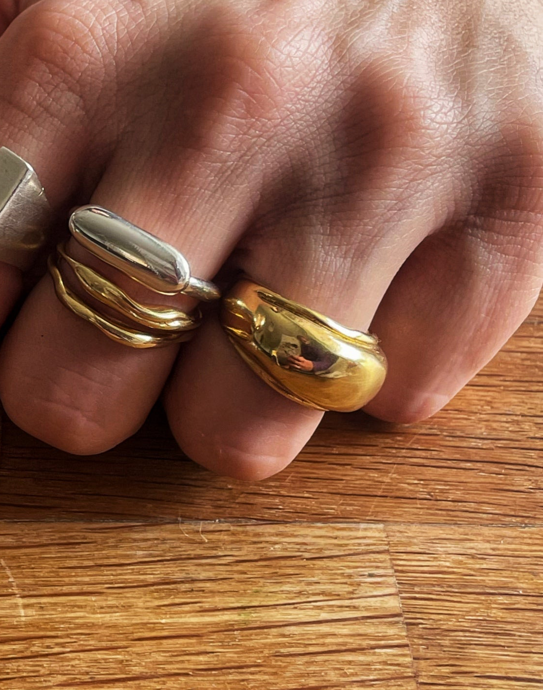 Katerina gold ring