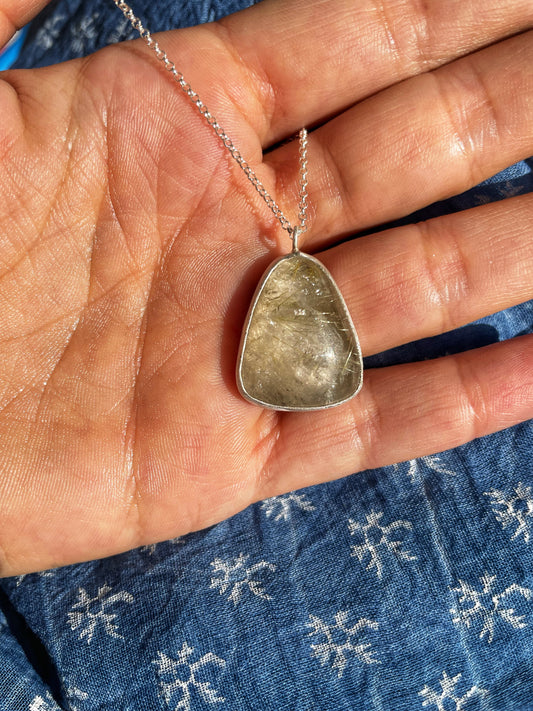 Golden Thread Pendant