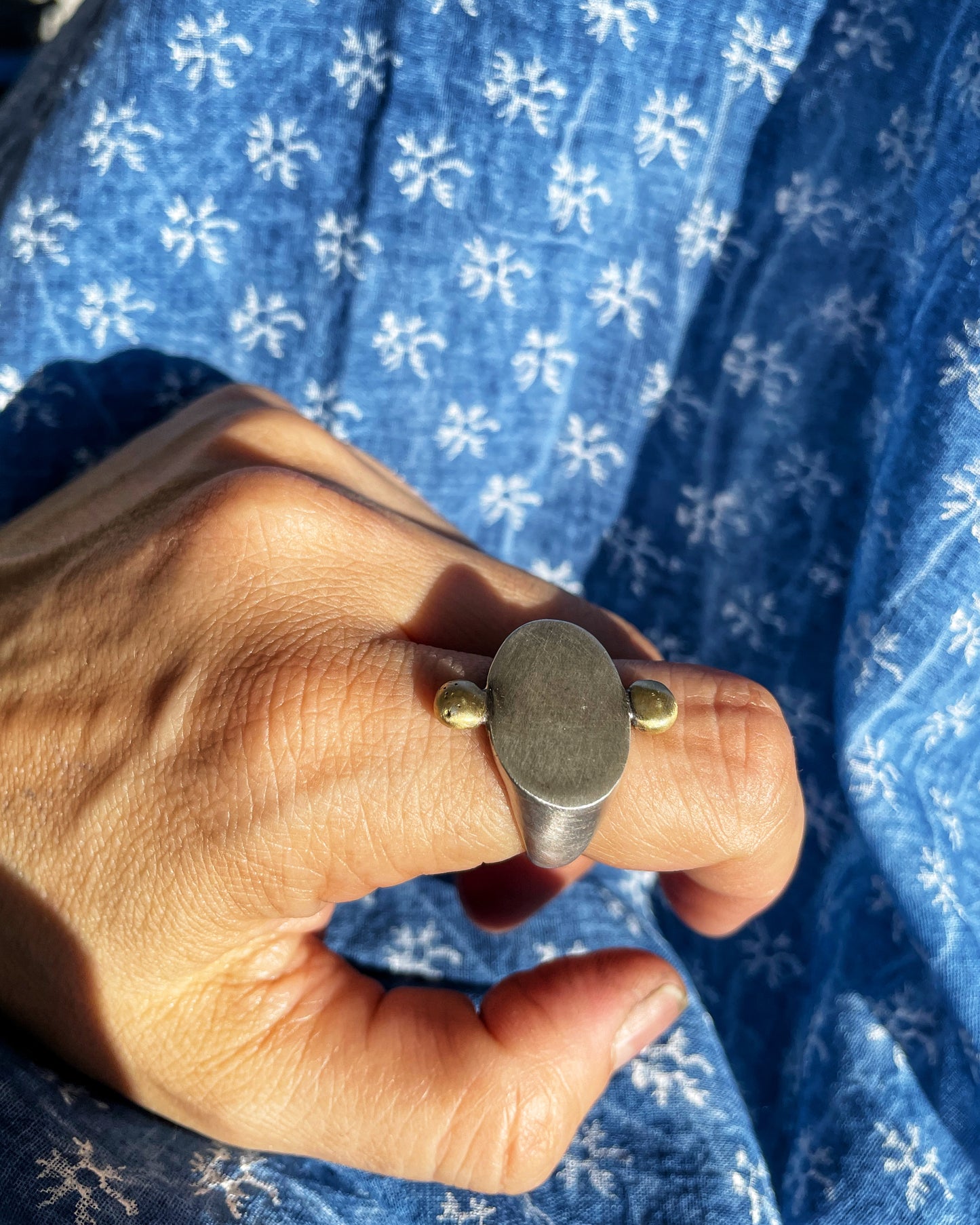 Duo Dot ring